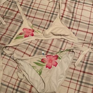 2 piece bathing suit.